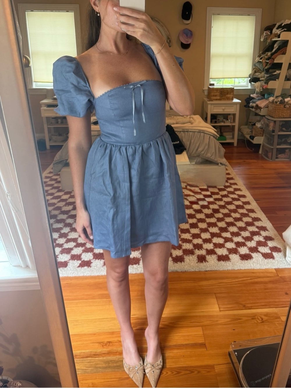 Reformation Malvina Linen Dress